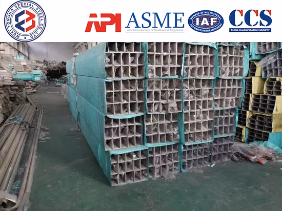  Квадратная прямоугольная сварная труба из углеродистой стали ERW SSAW LSAW ASTM A53/API 5L Gr.  Б Щ40 Щ80